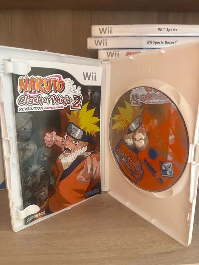 Naruto clash of ninja 2 jeu Wii - photo numéro 2