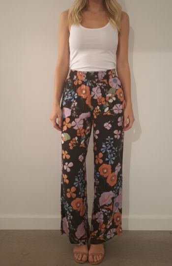 Pantalon fleuri