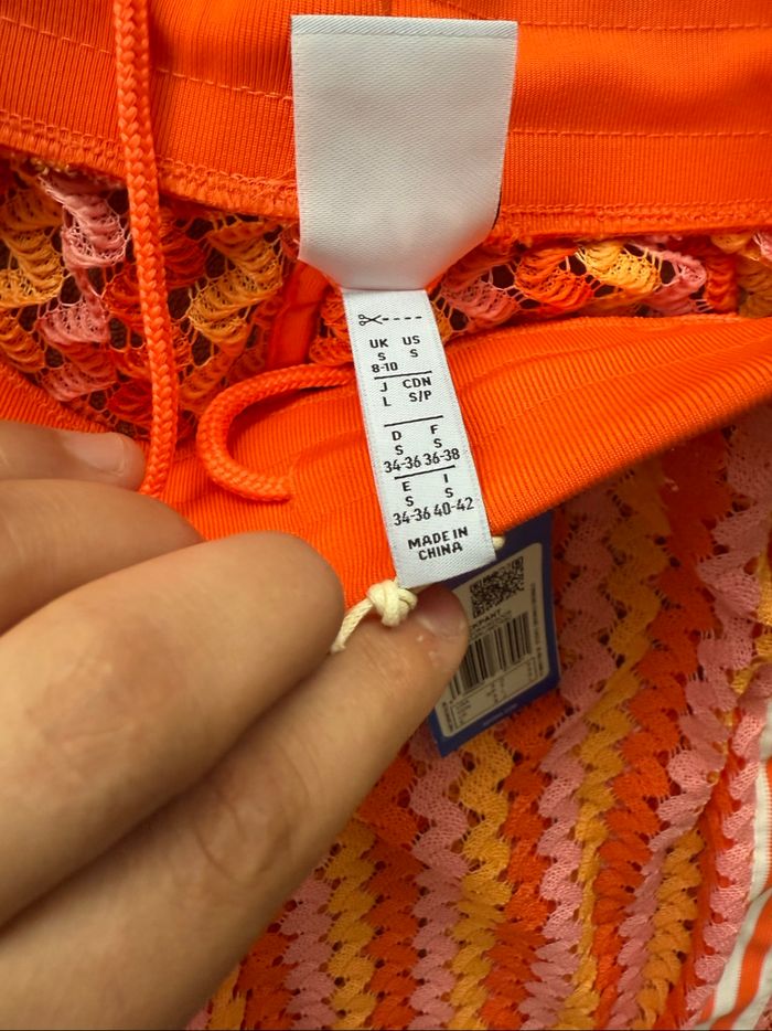 Trackpant adidas originals orange/ corail - photo numéro 3