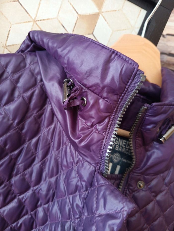 Manteau matelassé violet Betty Barclay - photo numéro 12