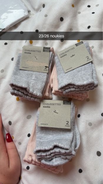 Chaussettes filles  23/26