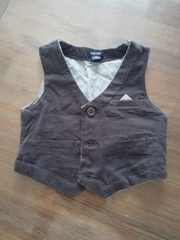 Bolero Gilet sans manche 1 mois