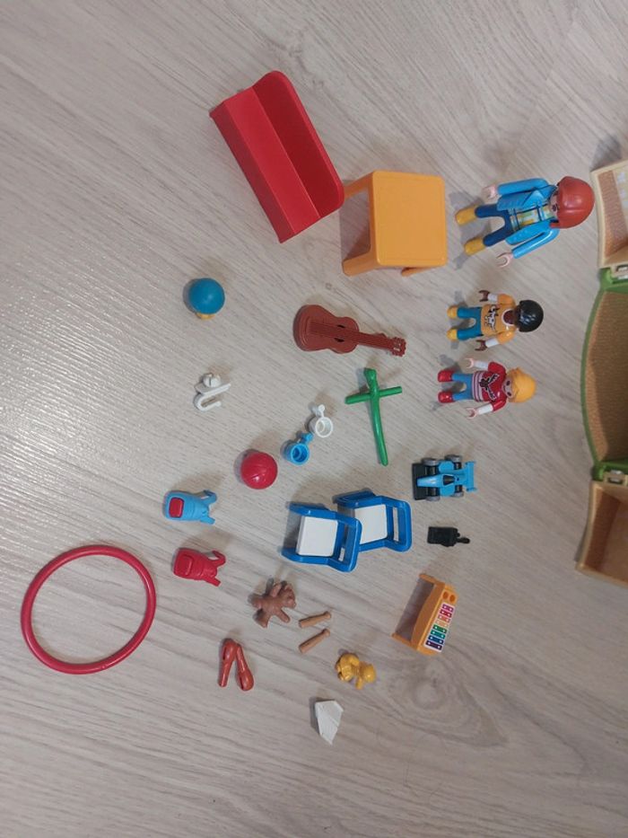 Garderie Playmobil transportable - Set complet - photo numéro 2
