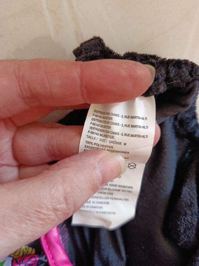 A saisir, costume fille/femme, taille M , " dia de los muertos " - photo numéro 10