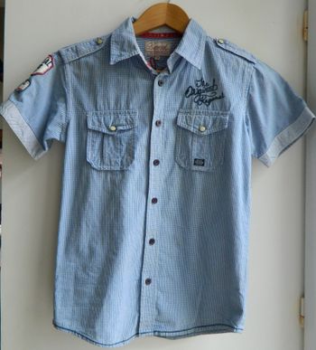 Chemise manches courtes T 12 ans "Kaporal"