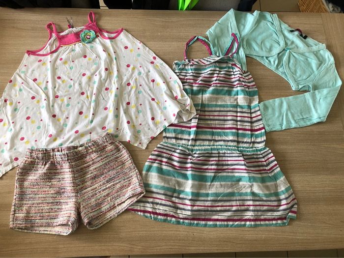 Lot 10 ans robe/short/tunique