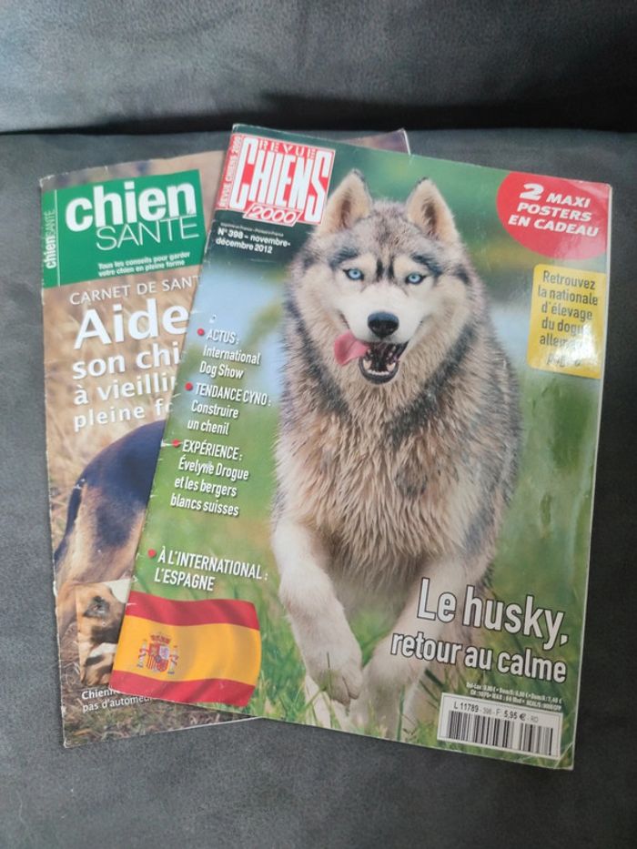 Magazine spécial husky de Sibérie revue chien 2000