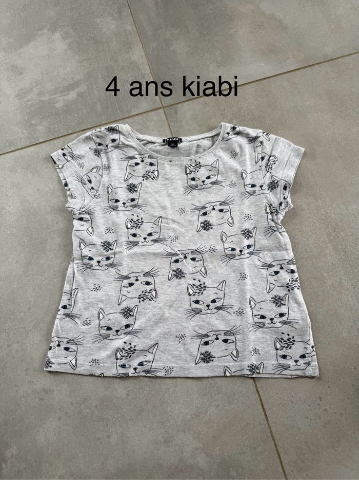 Tee shirt chat 4 ans kiabi