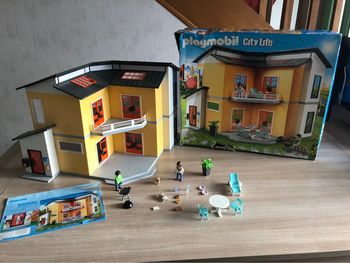 Maison moderne playmobil 9266
