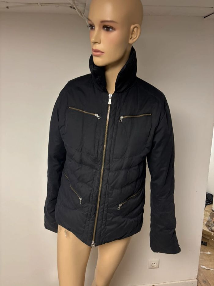 Blouson matelassés noir Versace - photo numéro 4