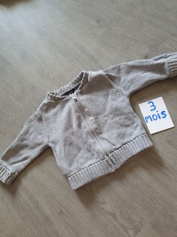 Gilet 3mois garçon