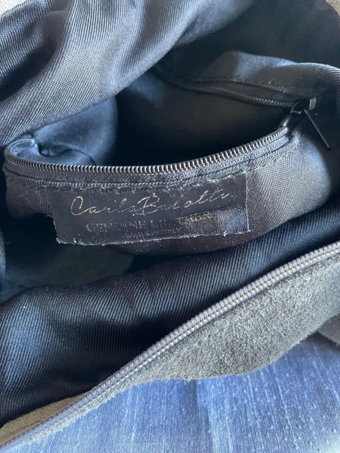 Sac Carla Belloti daim - Comme neuf - photo numéro 9