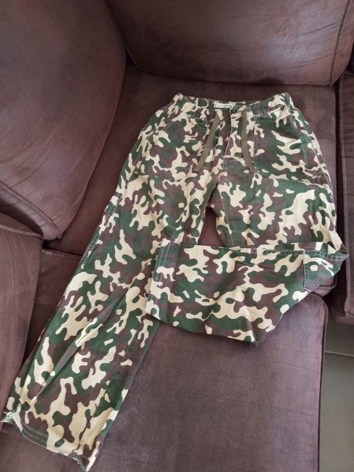 Pantalon camouflage Taille 38 "Denim Pimkie" - En parfait état