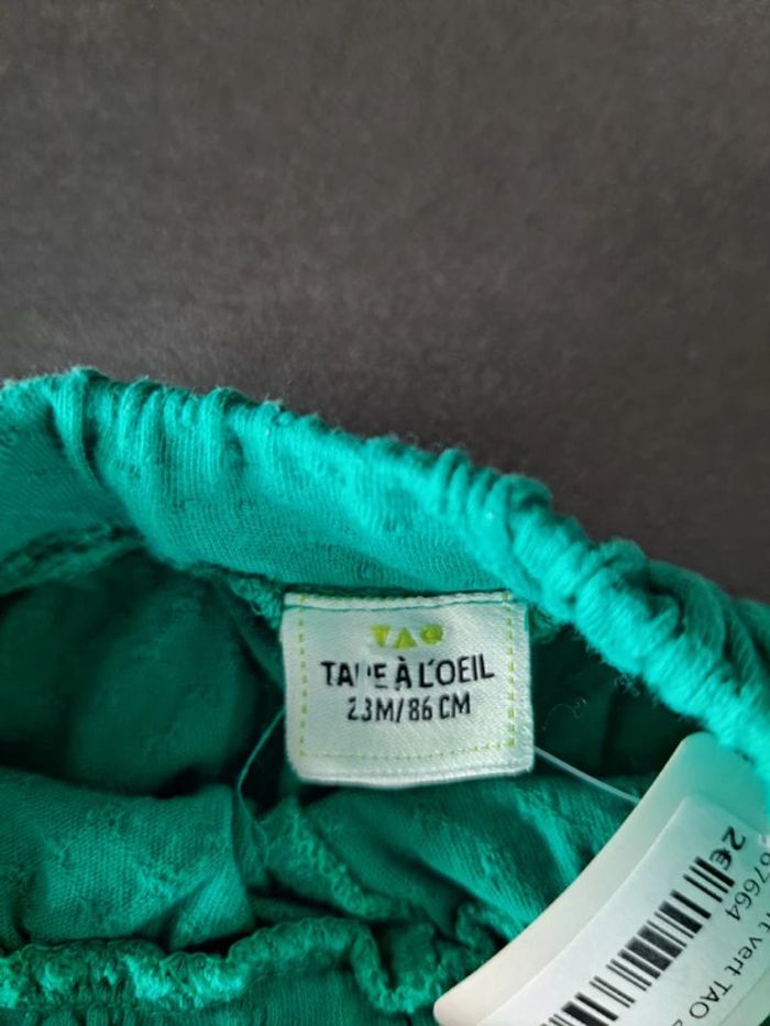 short vert TAO 23 mois - photo numéro 2