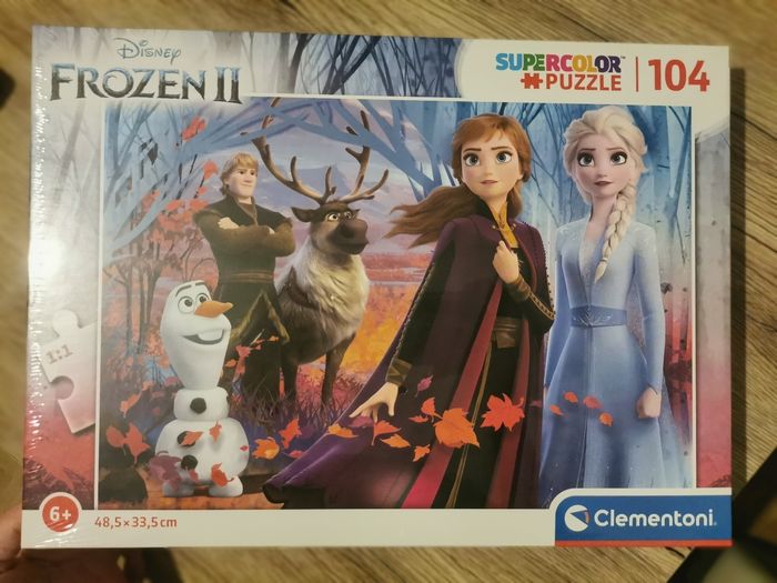 Puzzle 104 pièces Reine des neiges 2 neuf