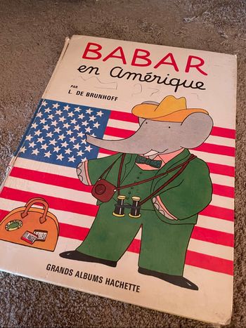 Livre - Babar en Amérique