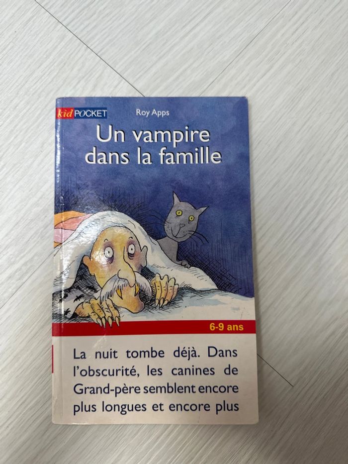 Livre un vampire dans la famille
