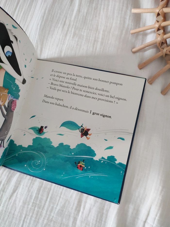 Livre enfant - Manolo le blaireau - photo numéro 2