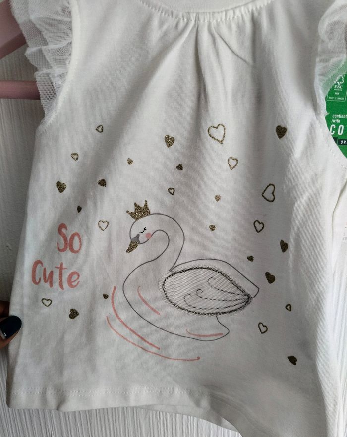 Débardeur Cygne - Bébé Fille - photo numéro 4