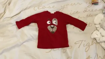 Tee shirt manches longues Benetton baby 6 mois 9 mois