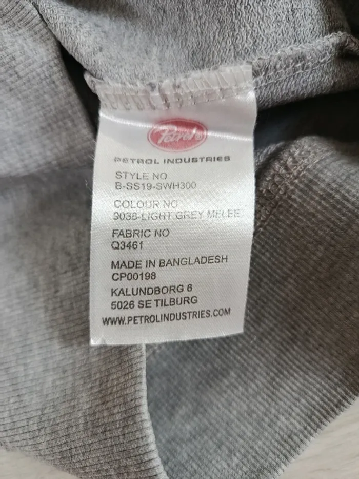 Sweat à capuche garçon Pétrol industries taille 8 ans - photo numéro 4