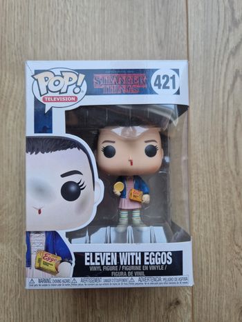 Pop Stranger things Eleven with eggos : 421
