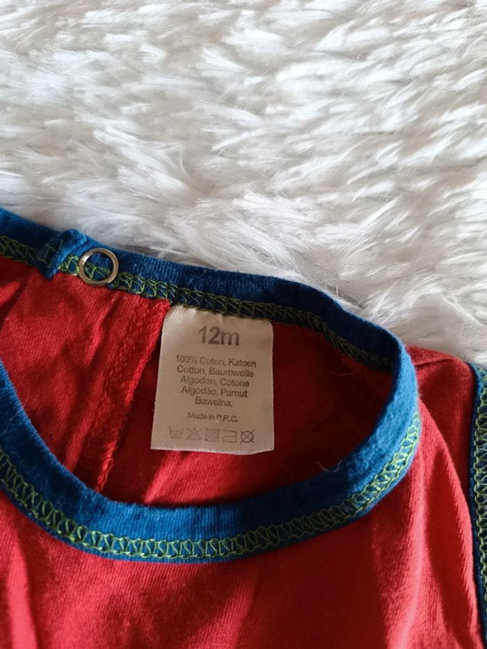 2€ Combishort sans manches Cool Life T. 12 mois - photo numéro 5
