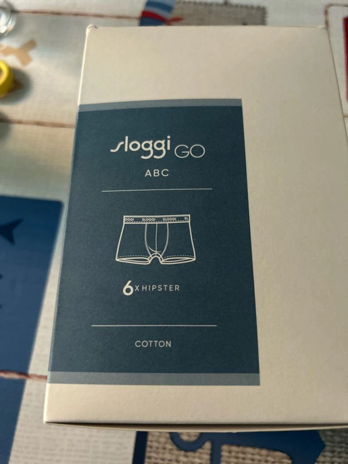 Sloggi caleçon blanc x6 taille XXL - photo numéro 2