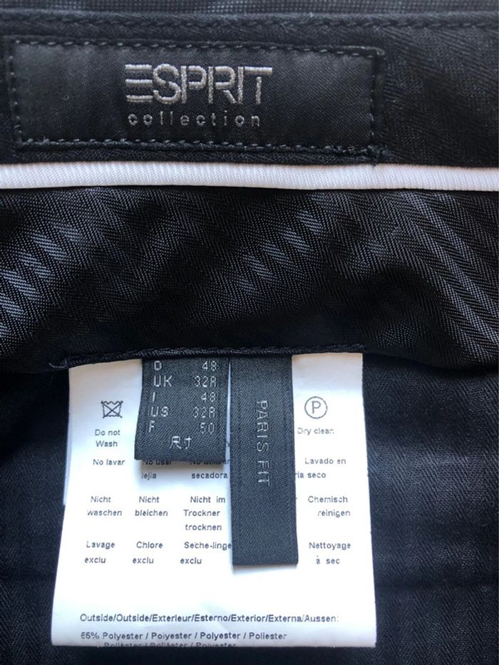 Costume « esprit » fit gris à rayures très fines T 50(40/42) porté 1 fois - photo numéro 15