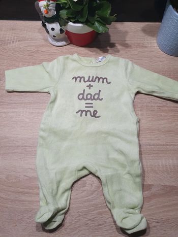 Pyjama bb 1 mois