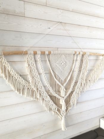 Décoration chambre en macramé