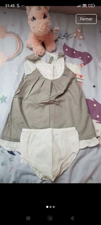 🌺ensemble robe et boomer 18 mois 