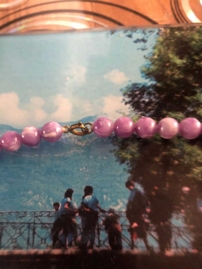 Collier violet - photo numéro 2