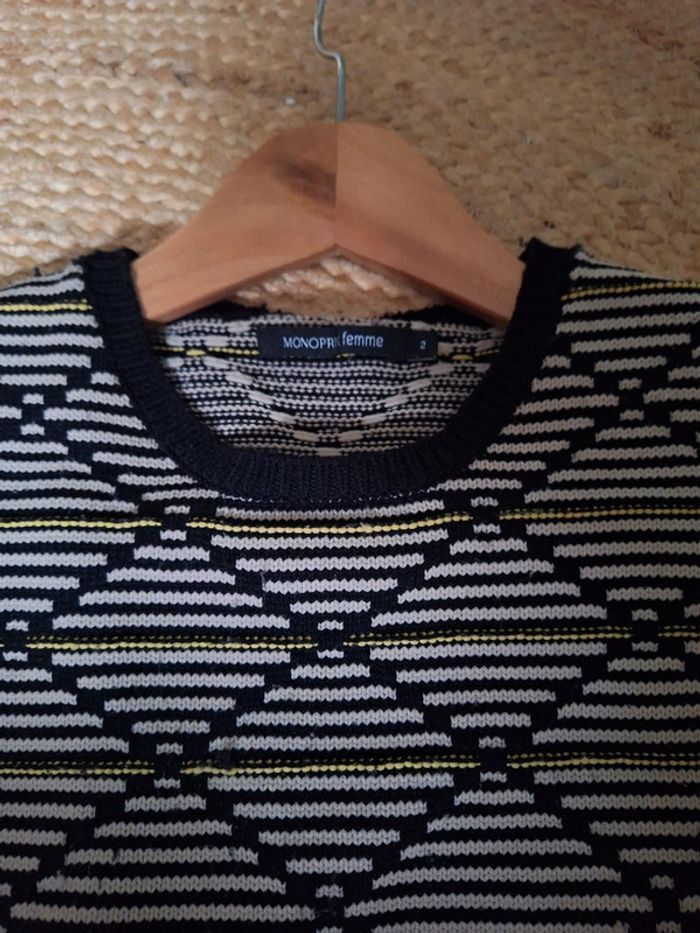 Petit pull monoprix manches courtes - photo numéro 4
