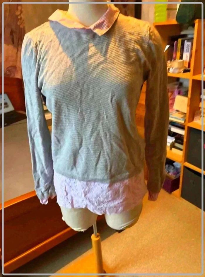 Tres jolie pull chemise taille 40 - photo numéro 5