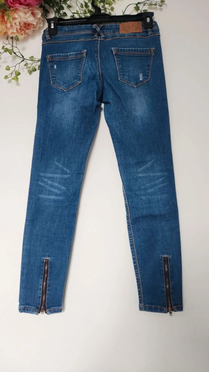 Jean slim effet usé 🎀 Taille M 🎀 - photo numéro 2