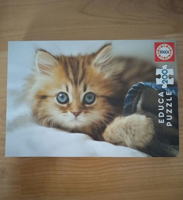 Puzzle chaton 200 pièces