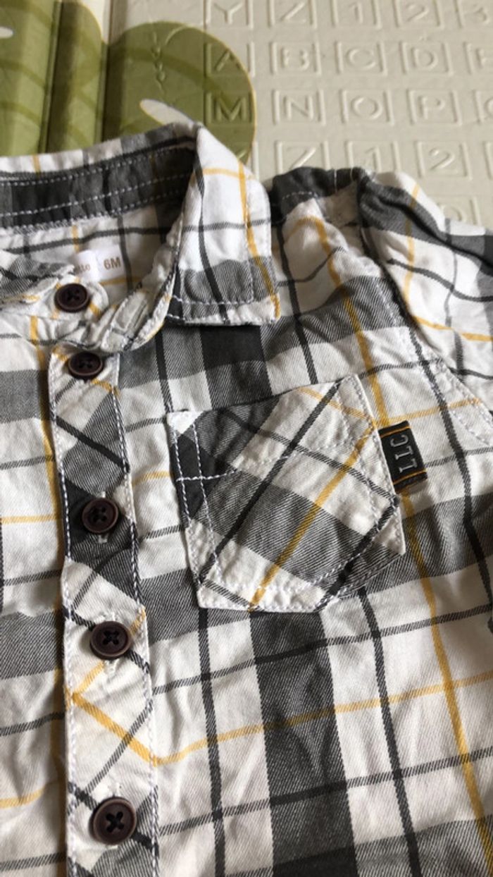 Chemise lulu castagnette neuve 12 mois - photo numéro 2
