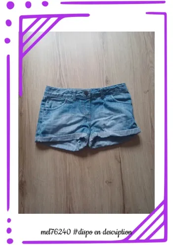 Short en jean