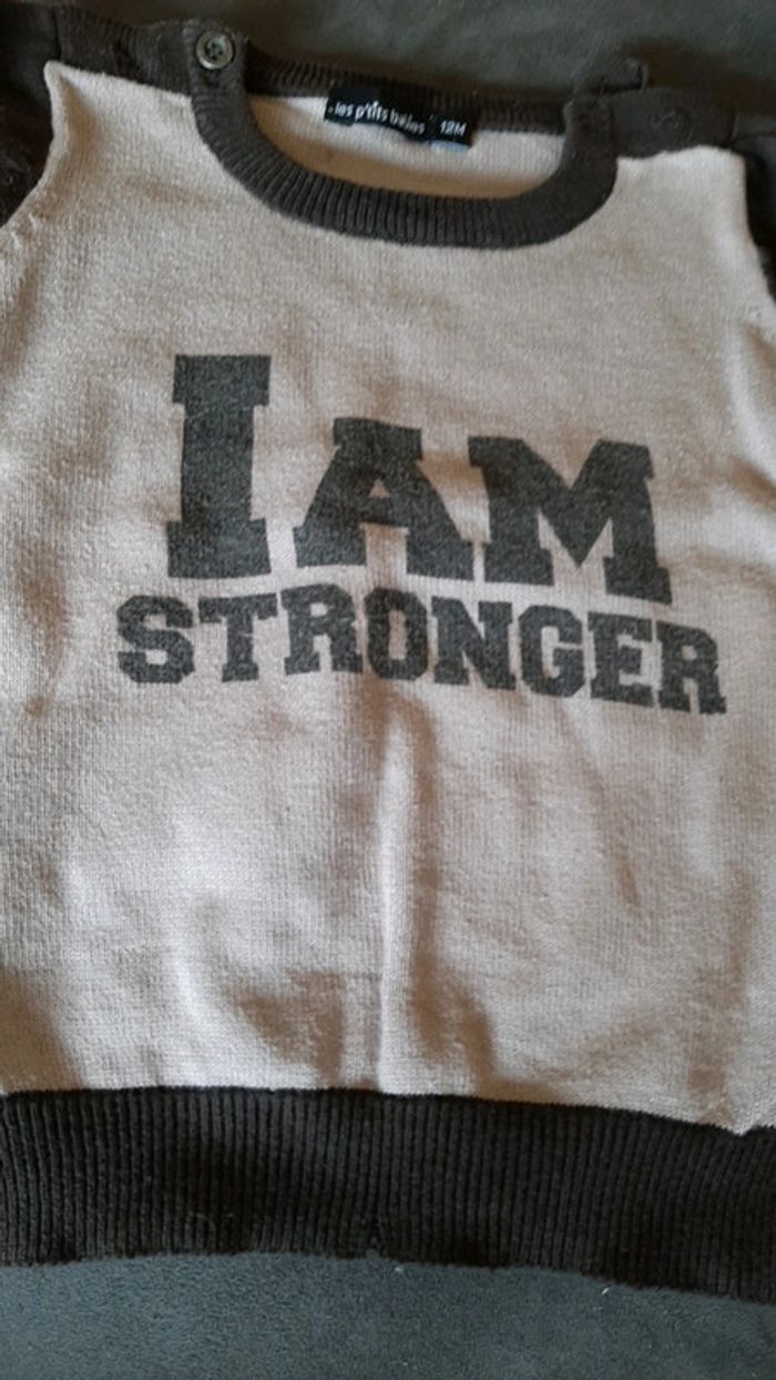 Pull bébé garçon 12 mois - photo numéro 2