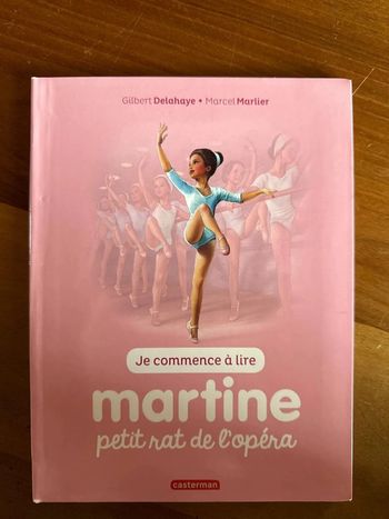 Livre Martine petit rat de l’opéra je commence à lire