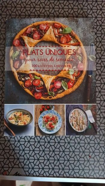 Livre plats unique pour les soirs de semaine
