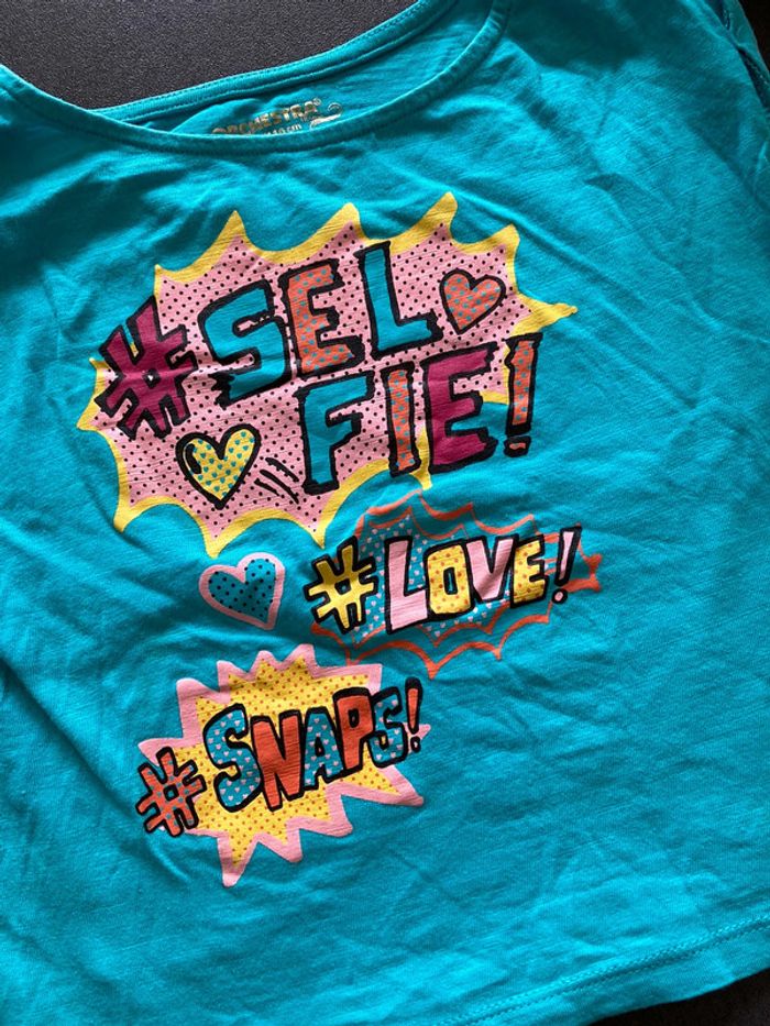 Lot ensemble vêtement fille enfant garde robe tee shirt 6 ans - photo numéro 2