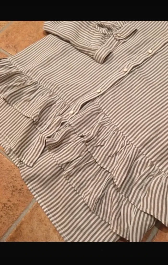 Blouse Zara rayée - photo numéro 5