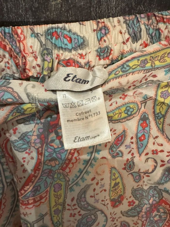 Short pyjama satiné taille S - photo numéro 4