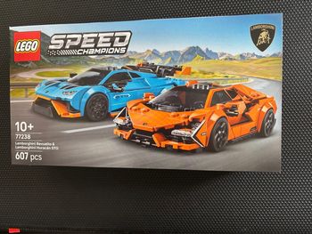 LEGO Speed Champions 77238 Lamborghini Revuelto et Huracán