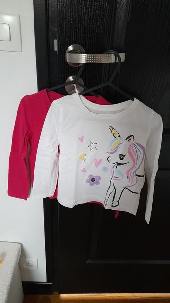 Lot T-shirt fille 3/4ans 