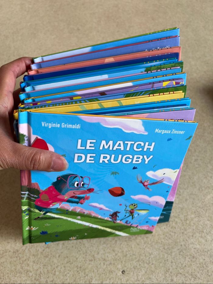 Lot de 16 livres Collection Les jeux d’olympique - photo numéro 2