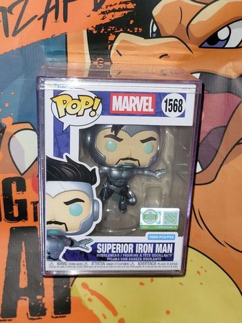 Funko Pop Marvel #1568 – Superior Iron Man | Limited Edition 5000 pcs | Case & Sealed