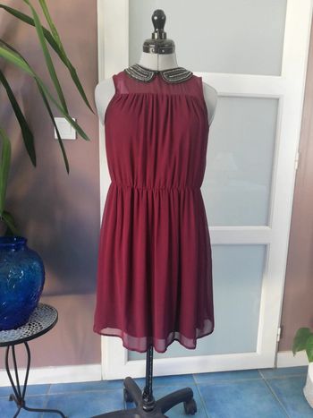 Robe Zara bordeaux